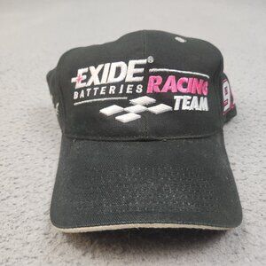 Jeff Burton Hat Cap Snapback Exide Batteries Racing 99 Black NASCAR Embroidered